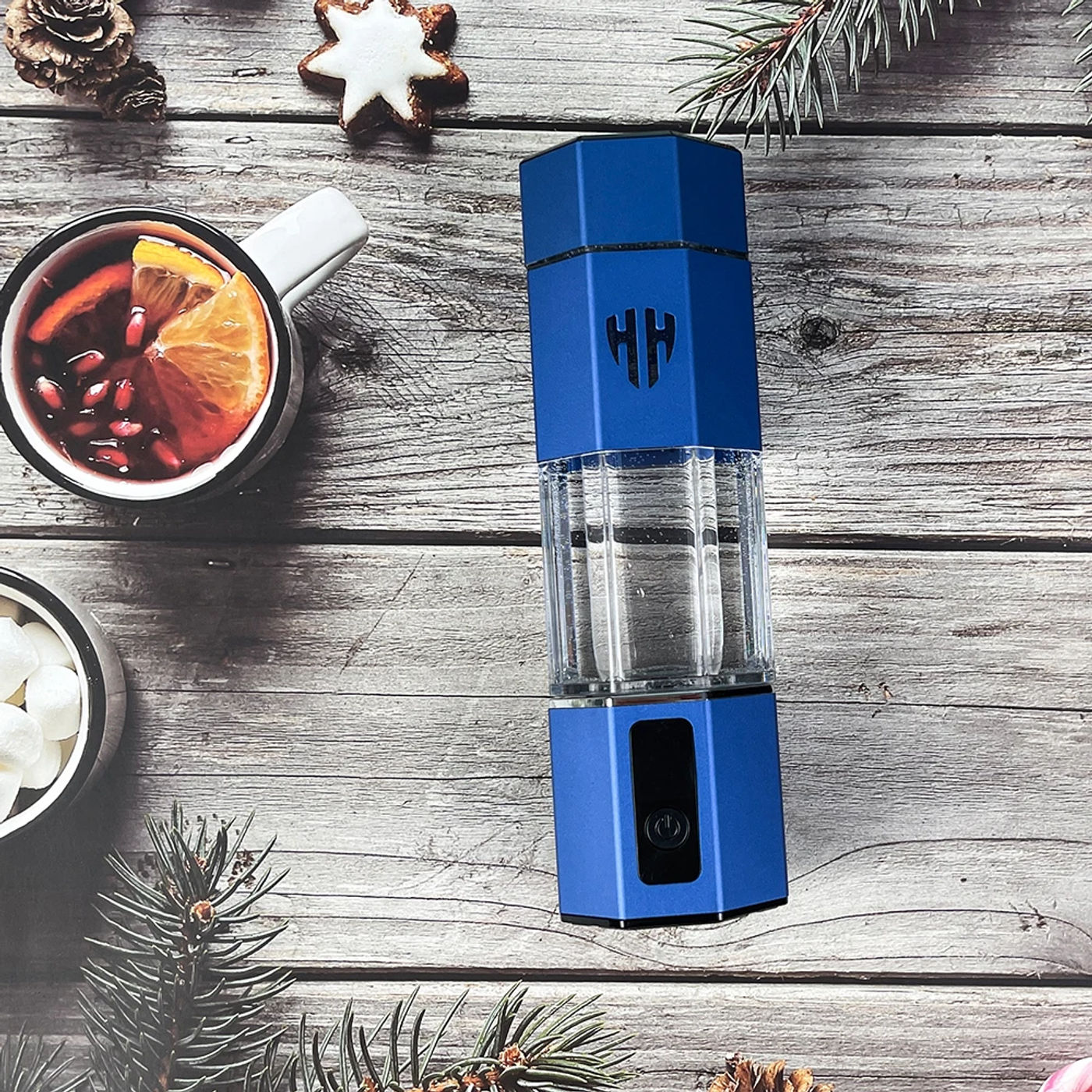 Description Picture 5 of itemMax 6000 PPB The 7th Generation Updation Bluevida SPE&PEM High Hydrogen Water Generator Bottle With Inhalation Kit & Adapter