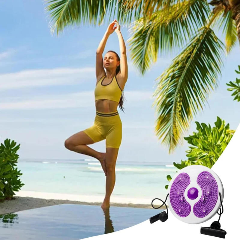 Description Picture 6 of itemMagnet Waist Twisting Disc Fitness Balance Board Weight Lose Trainer Magnetic Massage Wriggling Plate Twister Exercise Equipment