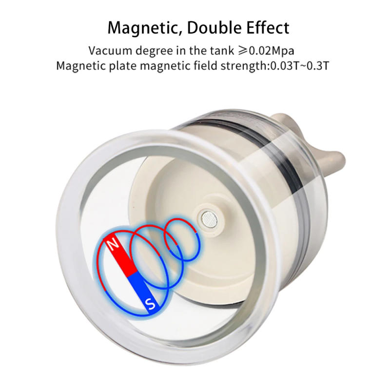 Description Picture 4 of item4 Size Rotating Handle Vacuum Body Massage Cans Suction Enhancer Anti Cellulite Plastic Vacuum Cupping Cups Nipple Enlarger Care