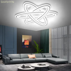 LED Ceiling Light Hexagonal Star White Bedroom Lighting Lamp Living Room Villa Hotel Dining Room Study Room Indoor Lights Lustre