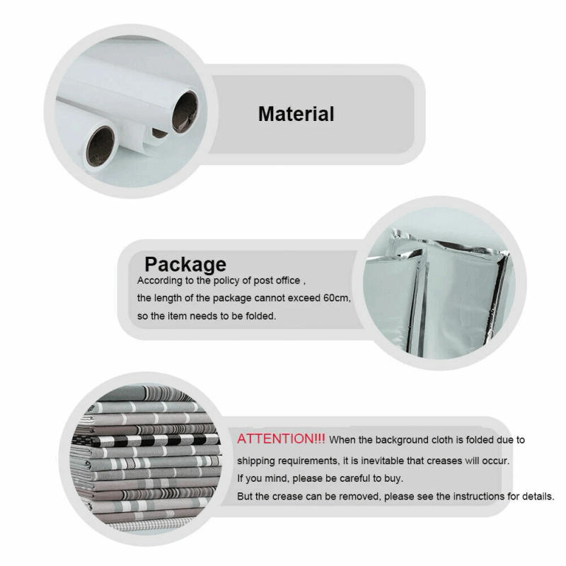 Description Picture 6 of itemPure Color Photography Background Cloth Studio Photo Booth Portrait Backdrop Photoshoot Screen Video Recording Parties Curtain