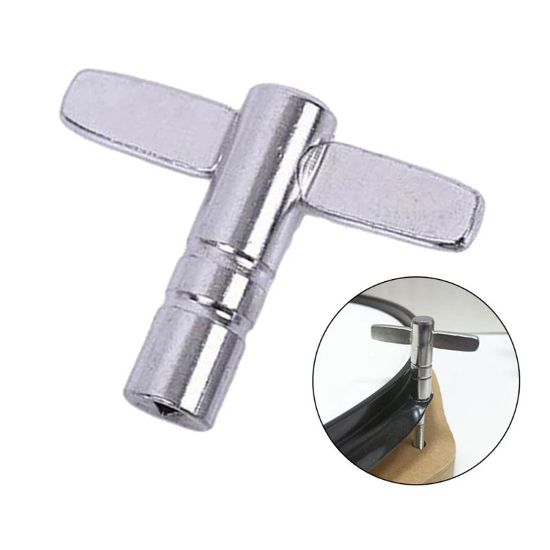 Description Picture 5 of item4 Pcs Drum Keys Set T Style Z Style Universal Drum Tuning Parts Standard Square Wrench 5.5mm Continuous Motion Speed Drum Key
