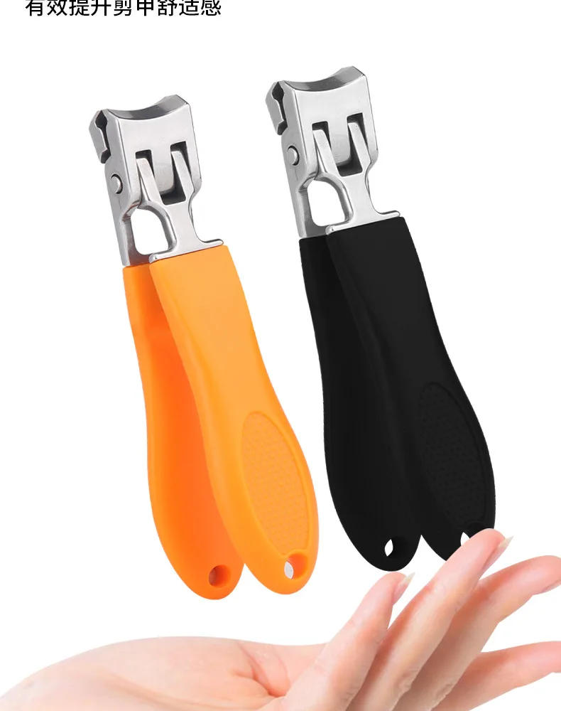 Description Picture 5 of itemAnti splash nail clipper Large Size ABS Toenail Cutter Diagonal Pliers Manicure Tools Household Special Anti-splash Nail Clipper