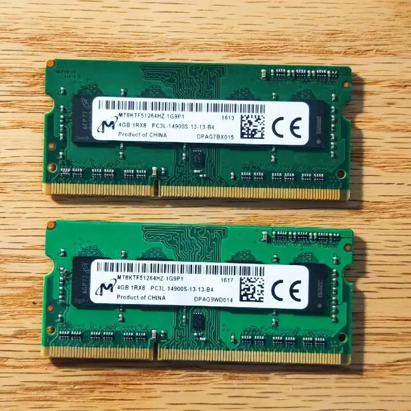 Description Picture 3 of itemMicron RAMS DDR3 4GB 1866MHz ddr3 4GB 1Rx8 PC3L-14900S-13-13-B4 Laptop Memory SODIMM 1pcs 1.35v
