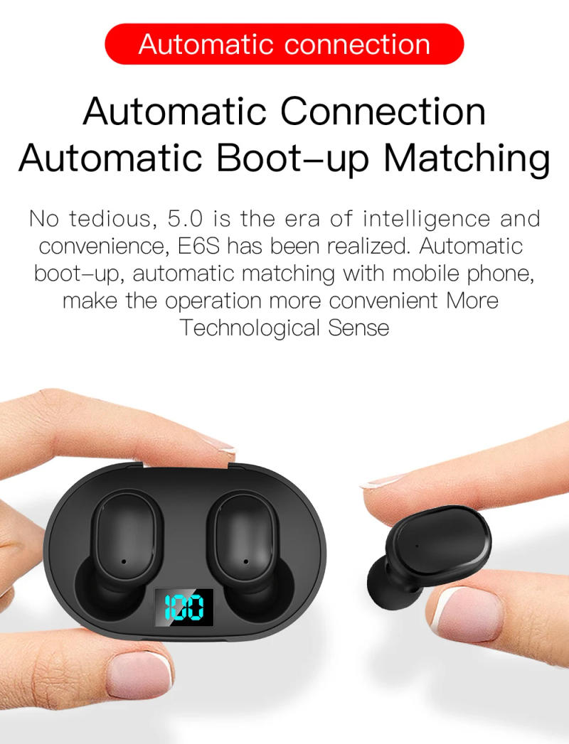 Description Picture 4 of itemTWS Wireless Headphones with Mic Bluetooth Earphones Sport Running Headset for Apple iPhone Iconic Brand Samsung Earbuds