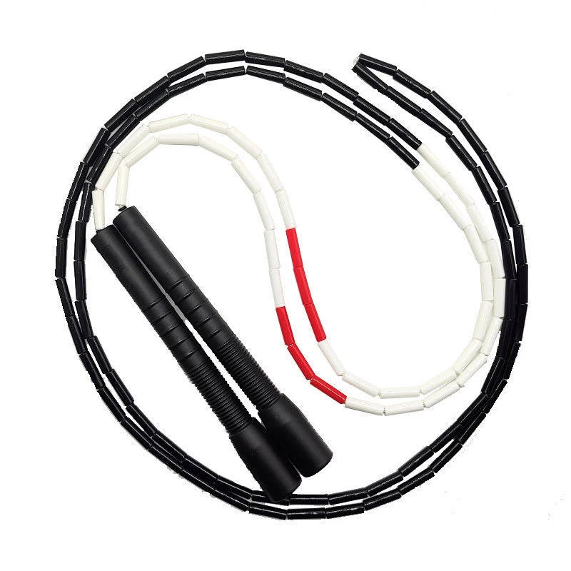 Description Picture 5 of itemABS Hard Beaded Bamboo Jump Ropes Adult Professional Skip Jump Rope Weight Loss Fancy Jump for Work Out Children's Jumping Rope