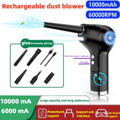 Portable wireless non plug in student dormitories lithium battery air blower usb high-power fleshy hair dryer hairdresser set up