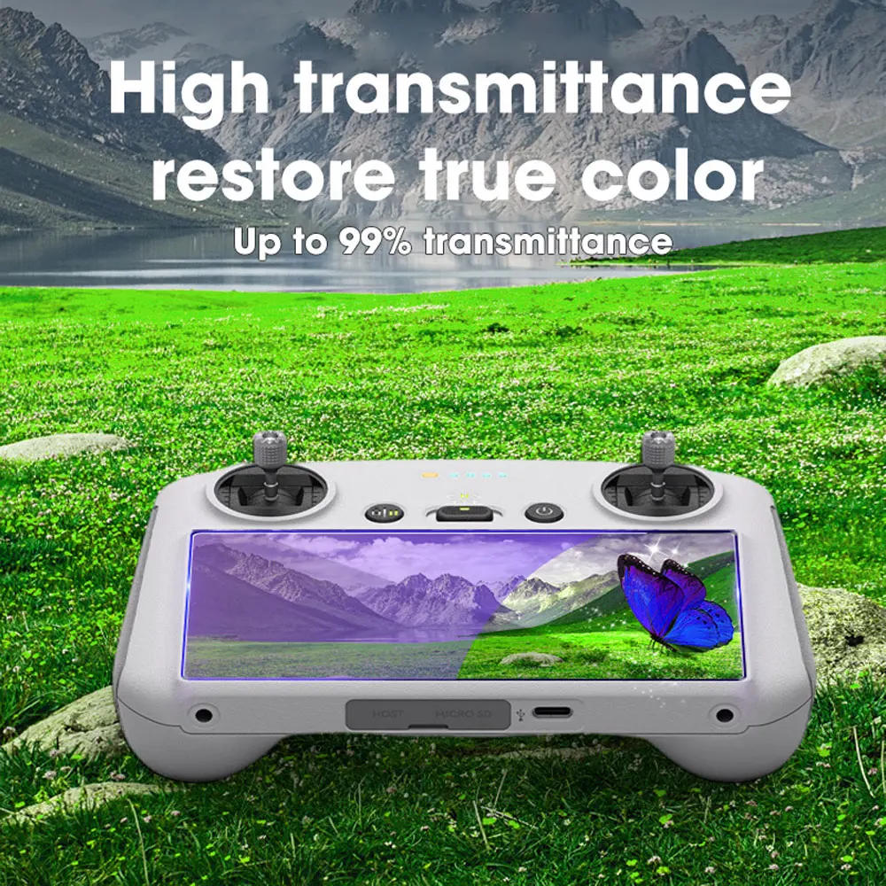 Description Picture 6 of itemHD Tempered Glass Protective Film for DJI MINI 3 PRO RC with Screen Remote Control Screen Explosion-proof Film Accessories