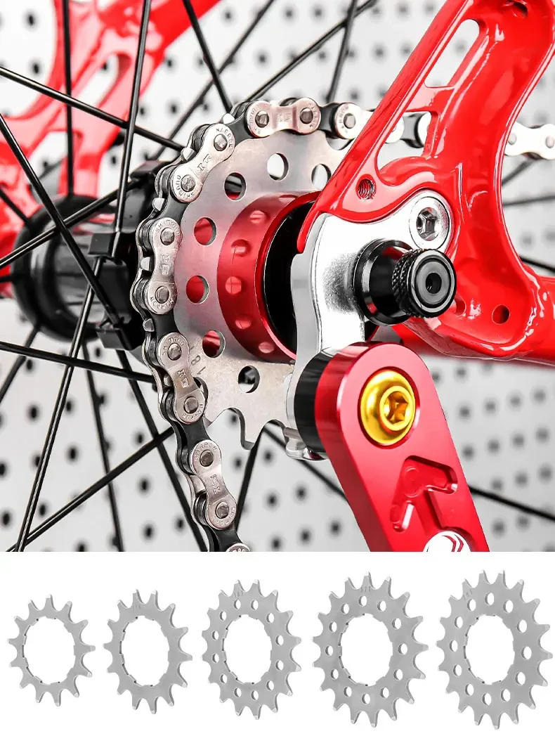 Description Picture 2 of itemMUQZI Bike Cassette Cog Single Speed 12T 13T 14T 15T 16T 17T 18T Sprockets MTB Road Bicycle Flywheel Cog