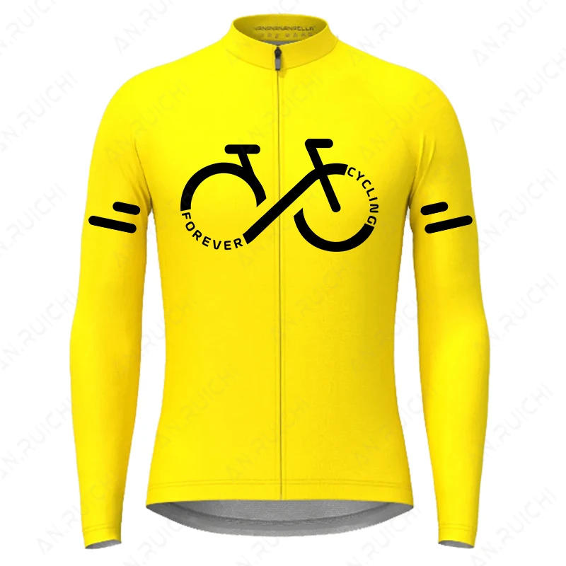 Description Picture 3 of itemAutumn Long Sleeves Cycling Jersey Breathable Quick Dry Bicycle Shirts Men's Outdoor Sport Mountain Road Bike Cycling Clothing