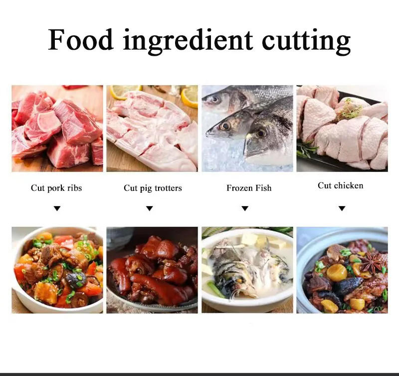 Description Picture 4 of itemElectric Bone Saw Cutting Machine Food Processor Commercial Desktop Electric Bone Saw Cutter Bone Cutter