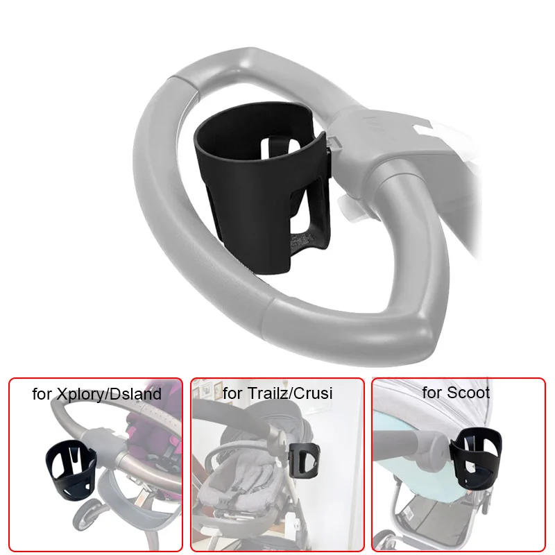 Description Picture 2 of itemStroller Cup Holder For Stokke Xplory V3 V4 V5 V6 X Scoot Beat Crusi Trailz Dsland Buggy Milk Bottle Holder Baby Accessories