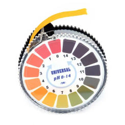 0-14 PH Alkaline Acid Indicator Meter Test Paper Roll For Water Urine Saliva Soil Litmus Accurate Testing Measuring 5Meters