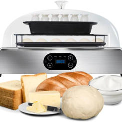 Electric Bread Dough Proofer Machine with Humidity and Temperature control Sourdough Bread Proofer Box Yogurt Maker Proofing