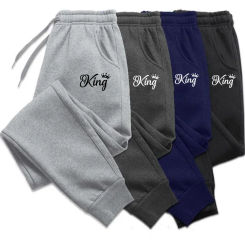 2024 Number Printed Men's Pants New Autumn Winter Running Joggers Sweatpants Sport Casual Trousers Fitness Gym Breathable Pants