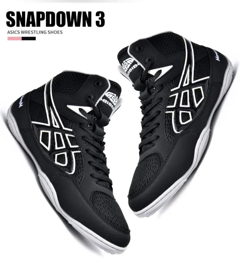 Description Picture 3 of itemGym Shoes Men Luxury Wrestling Sneakers Light Weight Boxing Footwears Mens Gym Shoes