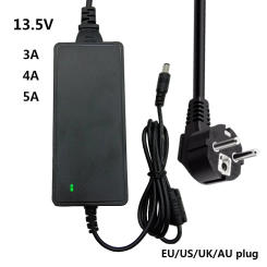 13.5V Power Adapter Supply Converter Switching 5.5*2.5mm 3A 4A 5A AC/DC Universal Adaptador 13.5 Volt UK AU EU US Adaptor