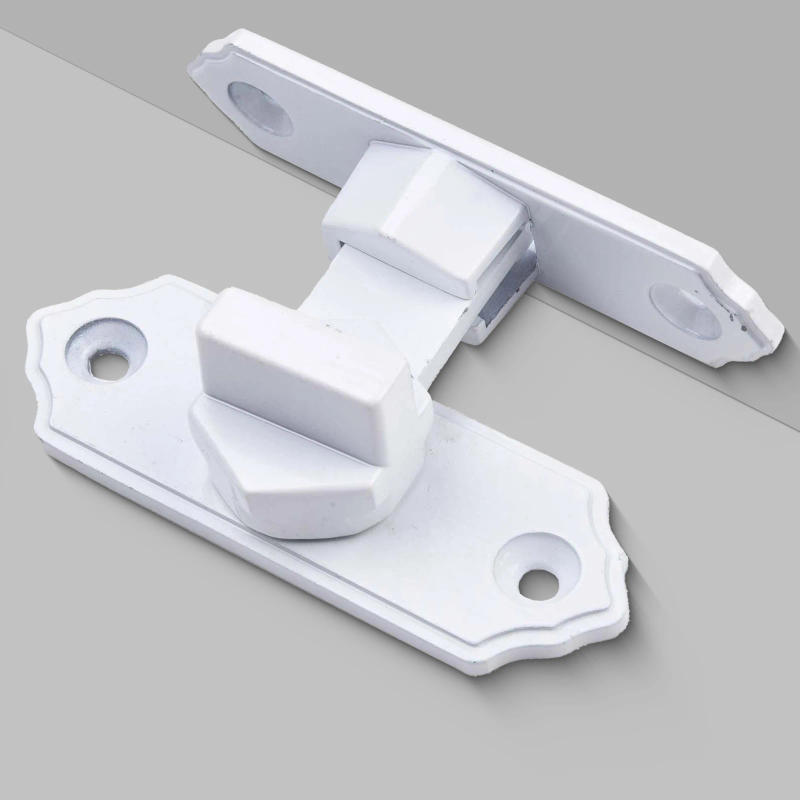 Description Picture 2 of item1pc 90 Degree Stainless Door Latch Sliding Screen Door Latch Barn Door Lock Hasp 74x53MM Flip Latch Safety Door Bolt Latch Lock