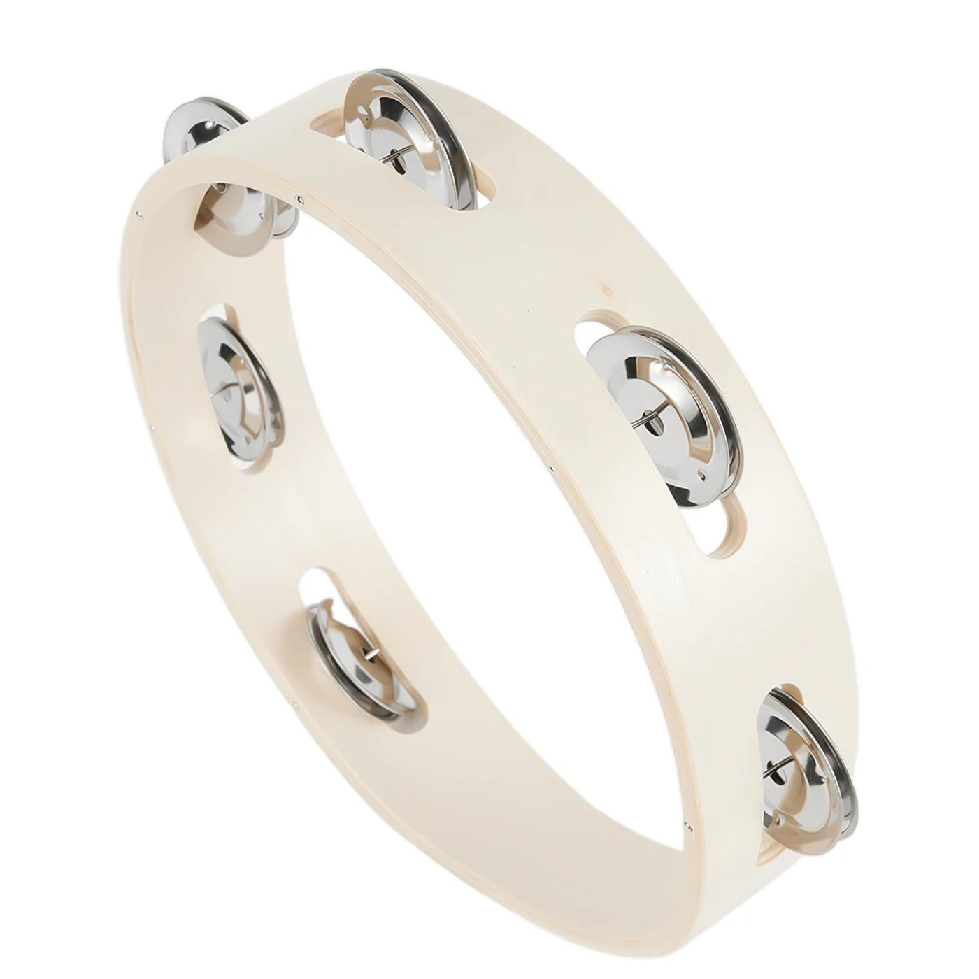 Description Picture 4 of item6in/8in/10in Hand Held Wood Headless Tambourine Percussion Hand Drums Toys Musical Educational Toys For Kids