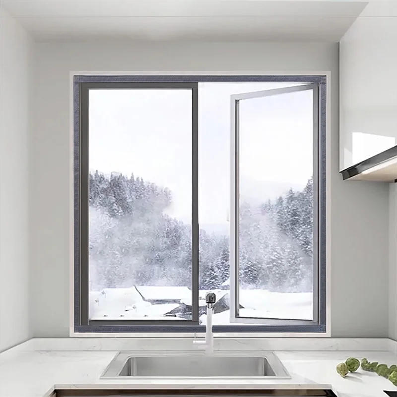 Description Picture 3 of itemCustomizable winter warm curtains, windproof sealed windows, household cold insulation, anti freezing window insulation film