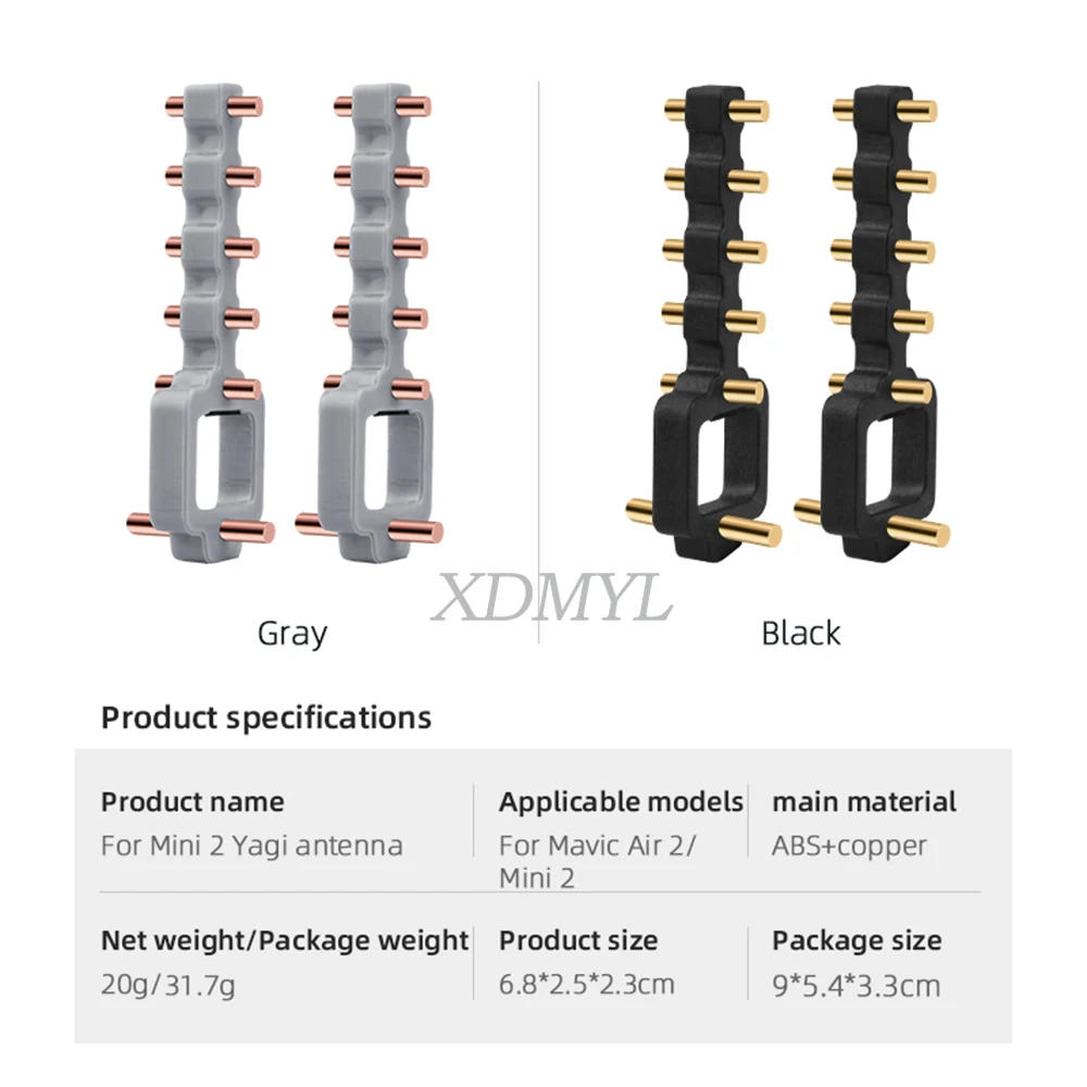 Description Picture 4 of itemYagi Antenna Signal Range Booster Extended For DJI Neo/Air 3S/Air 3/Mini 4K/4 Pro RC N1/RC N2/RC N3/RC N1C Remote Controller