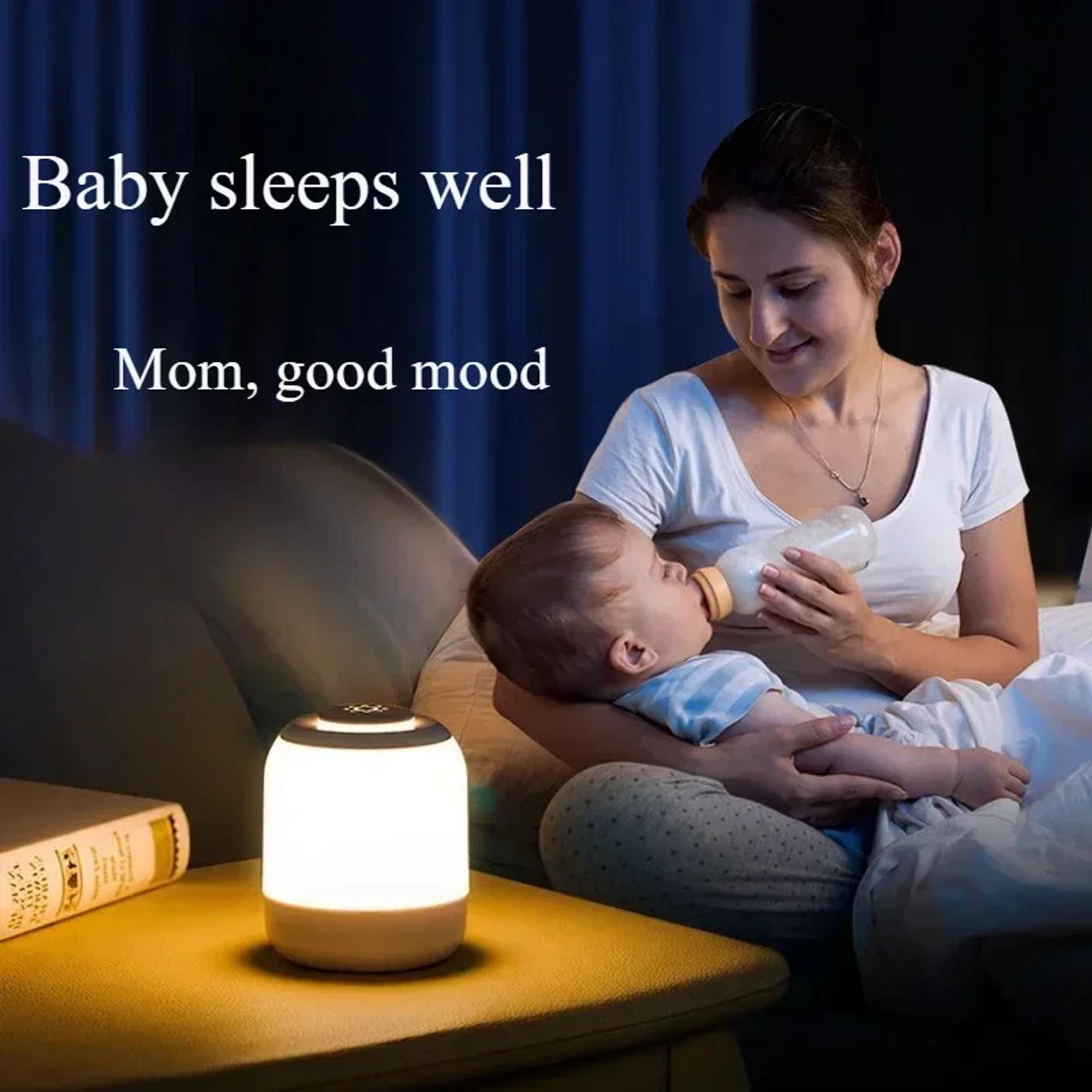 Description Picture 4 of itemLED Night Light Touch Lamp Bedroom Lamp Bedside Lamp Table Lamp with Touch Sensor Portable Desk Lamp Light for Kids Gifts Led