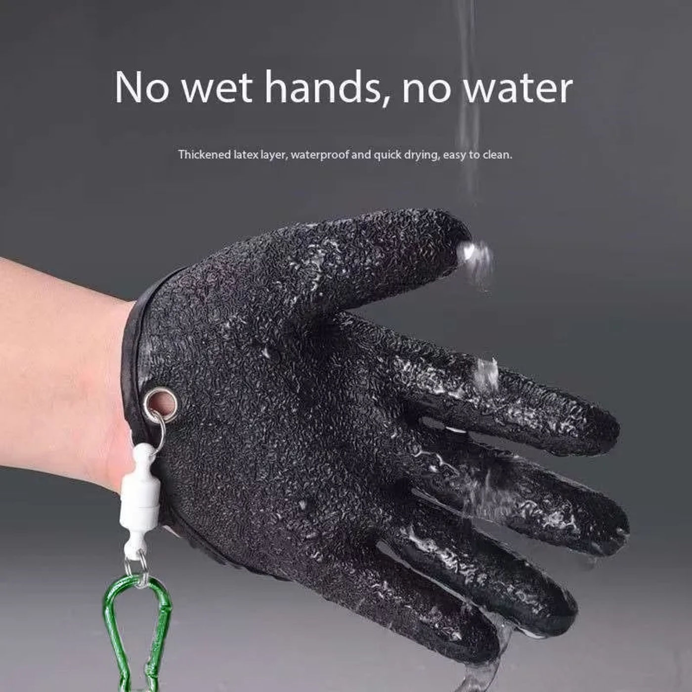 Description Picture 4 of itemMulti functional anti slip wear-resistant fishing gloves, anti stab, anti puncture, waterproof, portable outdoor fishing gloves