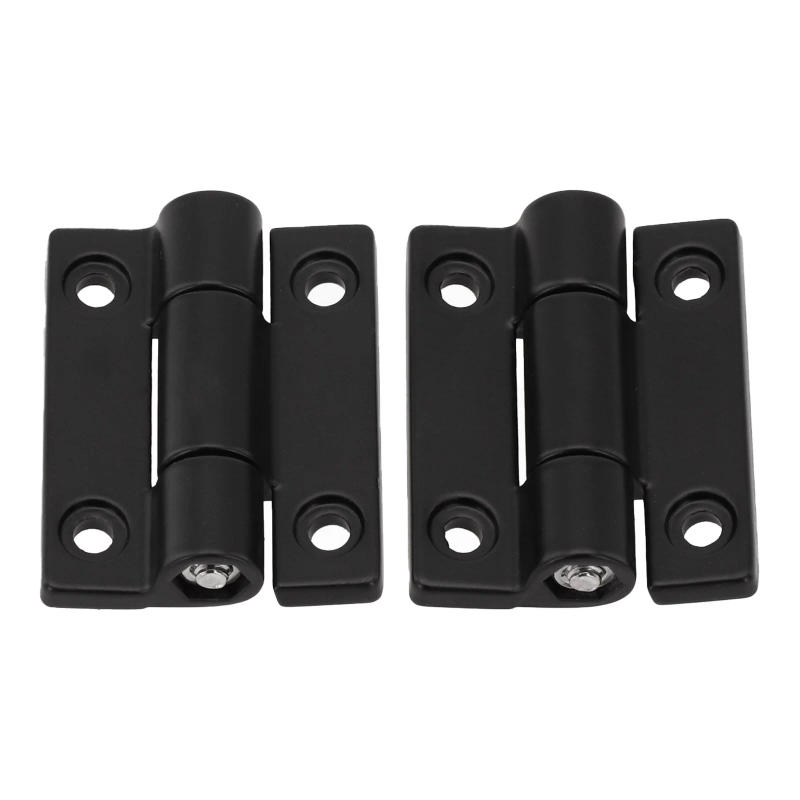 Description Picture 2 of item2PCS Random Stop Positioning Stop Flat Hinge Adjustable Torque Damping Hinge Shaft Cabinet Door Hinge Furniture Hardware