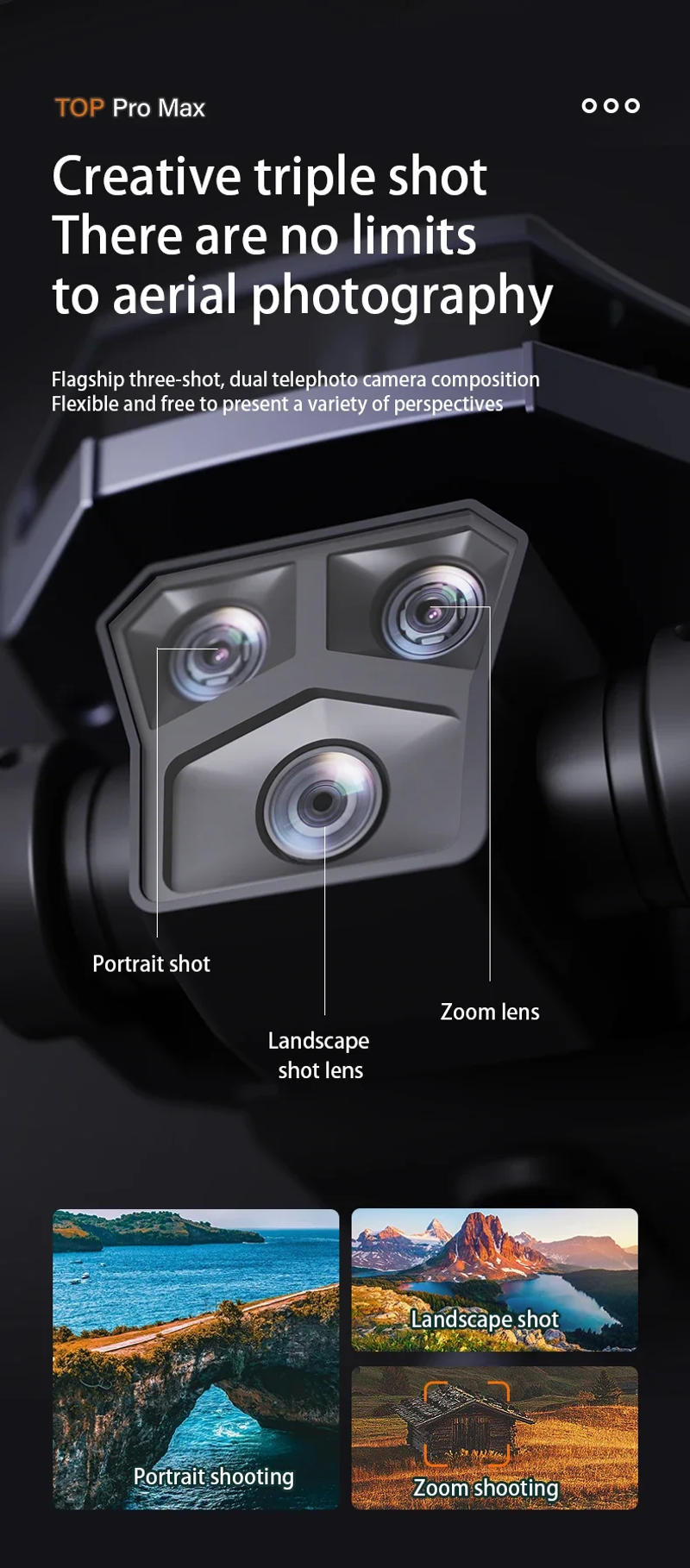 Description Picture 5 of itemXiaomi P18 Drone Brushless Motor 8K 5G HD Triple Camera Optical Flow Positioning GPS Obstacle Avoidance RC Quadcopter Toys Gift