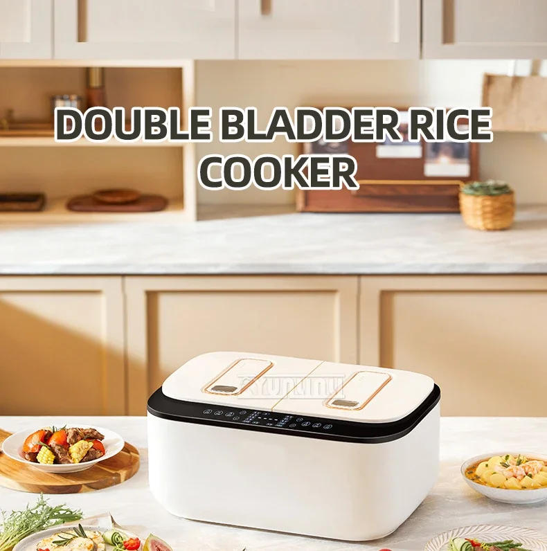 Description Picture 2 of itemElectric Rice Cooker Intelligent Cuiseur Multifonction Double Tank Smart Appliances For Kitchen Arrocera Mini
