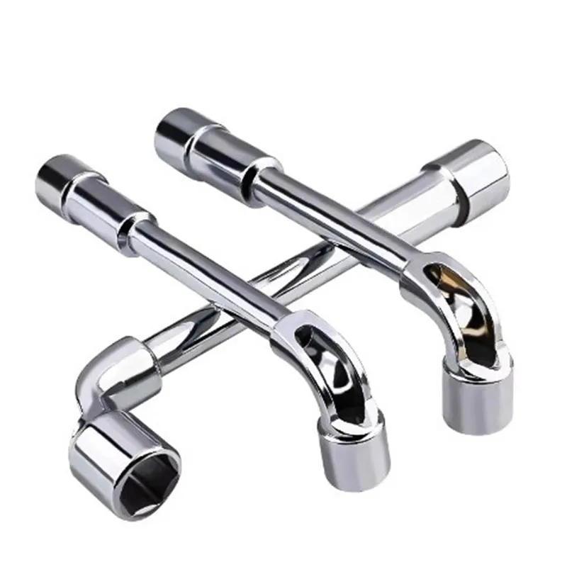 Description Picture 3 of itemHardware Tools - Mirror Perforated Wrench - L-shaped Elbow Socket Wrench -7-shaped Milling Mouth Manual Pipe Wrench