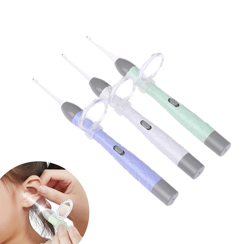 Description Picture 4 of itemEar Cleaning Tool Ear Picker With Light Ear Cleaner Wax Removal USB Rechargeable Ear Wax Remover Set Portable