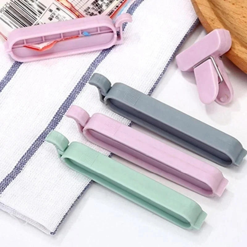 Description Picture 4 of itemPortable Bag Clips Storage Fresh-keeping Sealer Clamp Snack Bags Sealing Clip Food Sealing Clip Plastic Tweezers Kitchen Tools