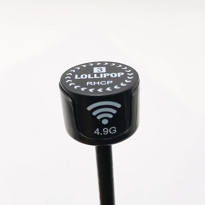 Description Picture 4 of itemLollipop 3 Antenna 4.9GHz 2.5Dbi RHCP SMA RP-SMA FPV transmitter Mushroom Antenna for FPV RC Racing Drone Model