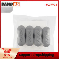 1/2/4PCS Samodra Bidet BumperFor Bidet Attachment Bidet Toilet Seat Bumper For Bidet Attachment With Strong Adhesive White 4PACK