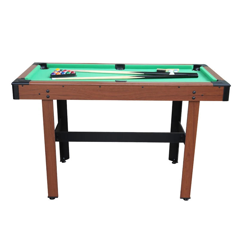 Description Picture 2 of itemHot Sale 4ft Snooker Pool Table Indoor Gaming With MDF Cushion And PVC Pocket Billiard Table Promotion