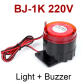 Buzzer light  220V