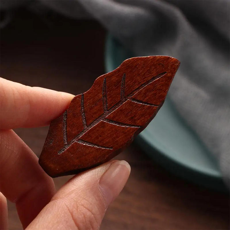 Description Picture 5 of itemKitchen Leaf Shape Rest Kitchen Tool Spoon stand Stand Chopstick Rack Fork Rack Tableware Chopsticks Holder
