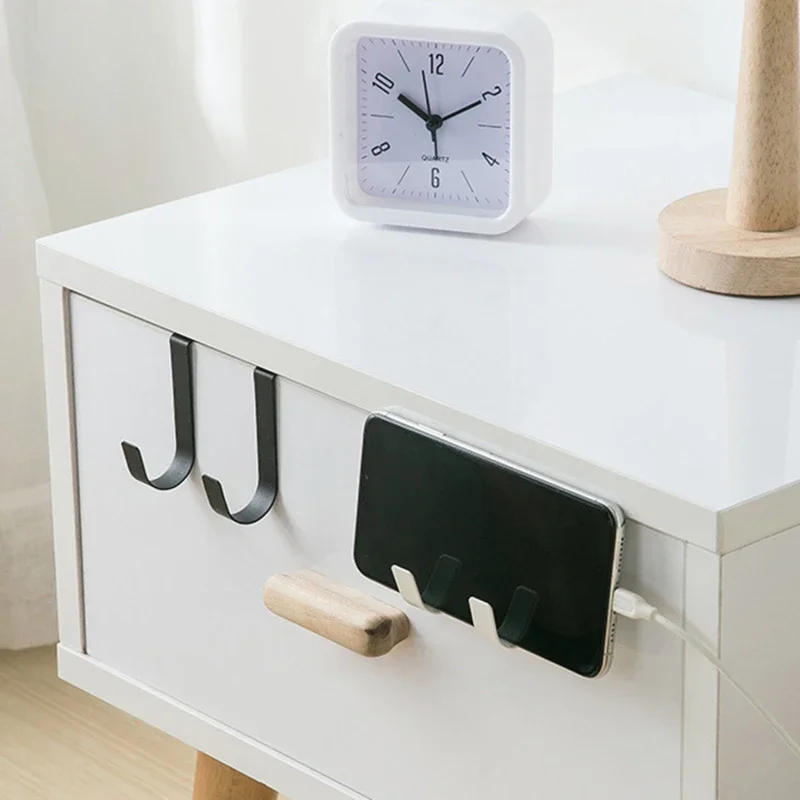 Description Picture 2 of item2PCS Metal Hooks Kitchen Cabinet Door Back Hook Bathroom Hanging Rack Clothes Hat Towel Hanger Storage Hook Office Accessories