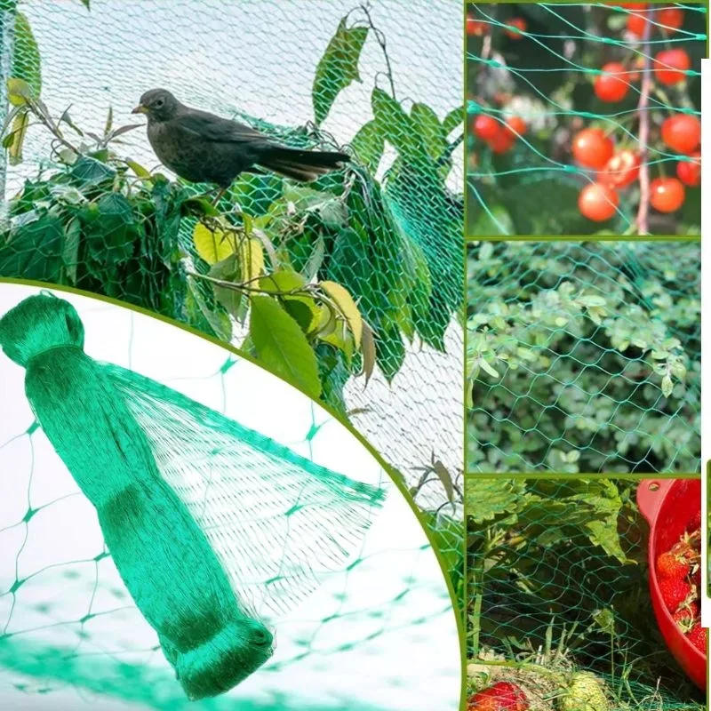Description Picture 6 of itemGarden Netting Green Woven Mesh Protect Plants Fruits Flowers Trees Stretch Fencing Durable Net Stops Birds Animals
