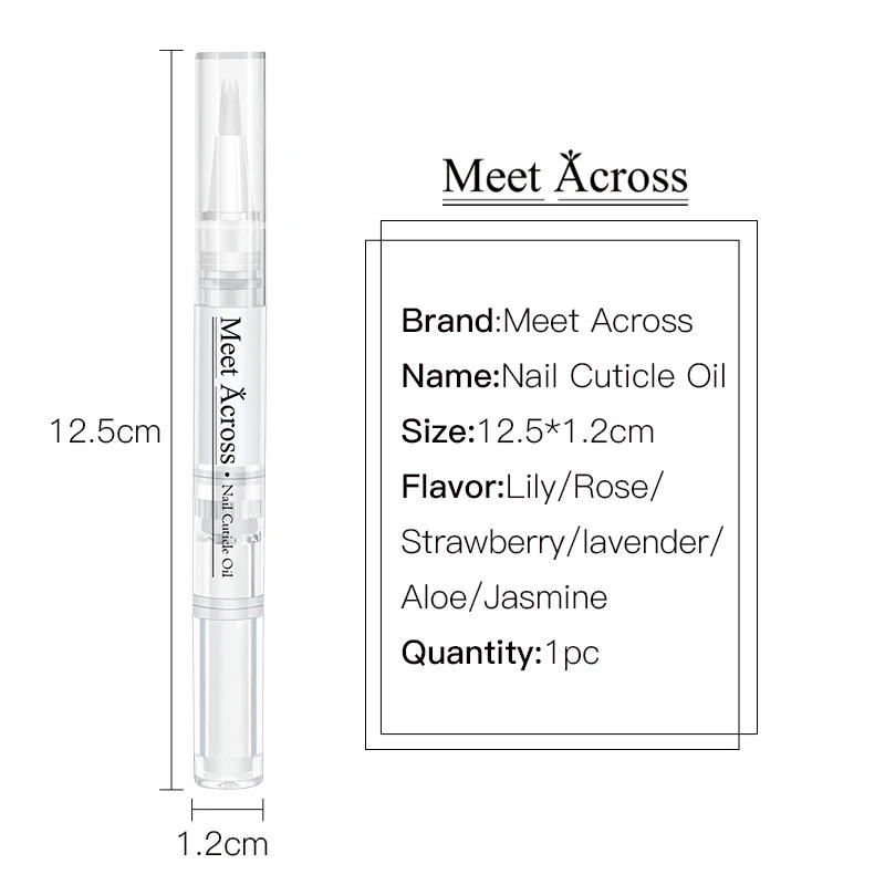 Description Picture 2 of itemNail Treatment Cuticle Revitalizer Oil Prevent Agnail Nail Polish Softener Nutritional 6 Smells Nail Nutrition Oil Pen Manicure