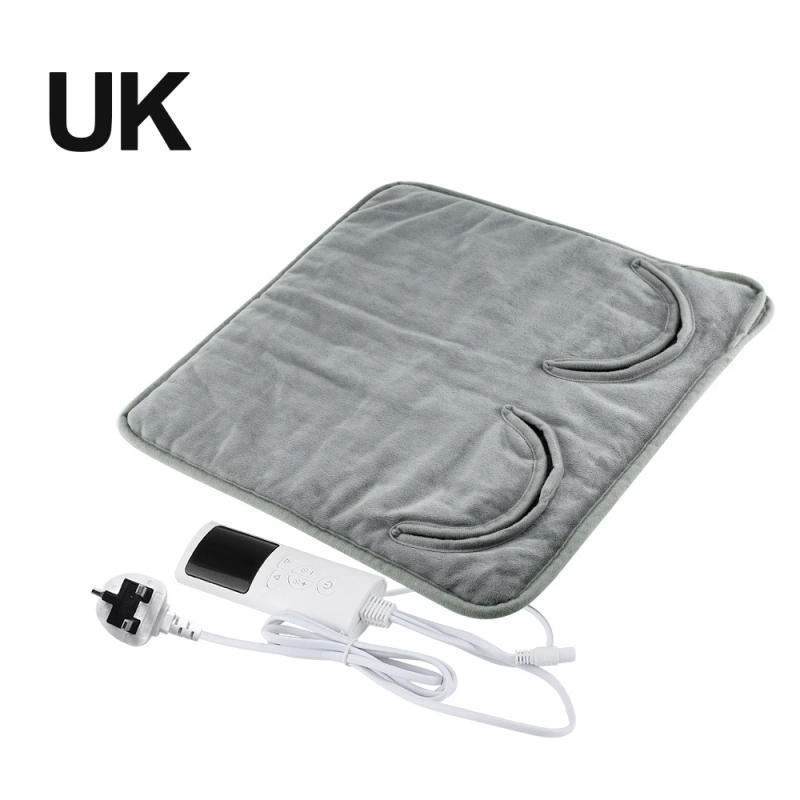 Description Picture 5 of itemElectric Foot Heating Pad Washable Feet Warmer Heater Household Soft Plush Thermal Blanket Foot Warming Mat Home Office Bedroom