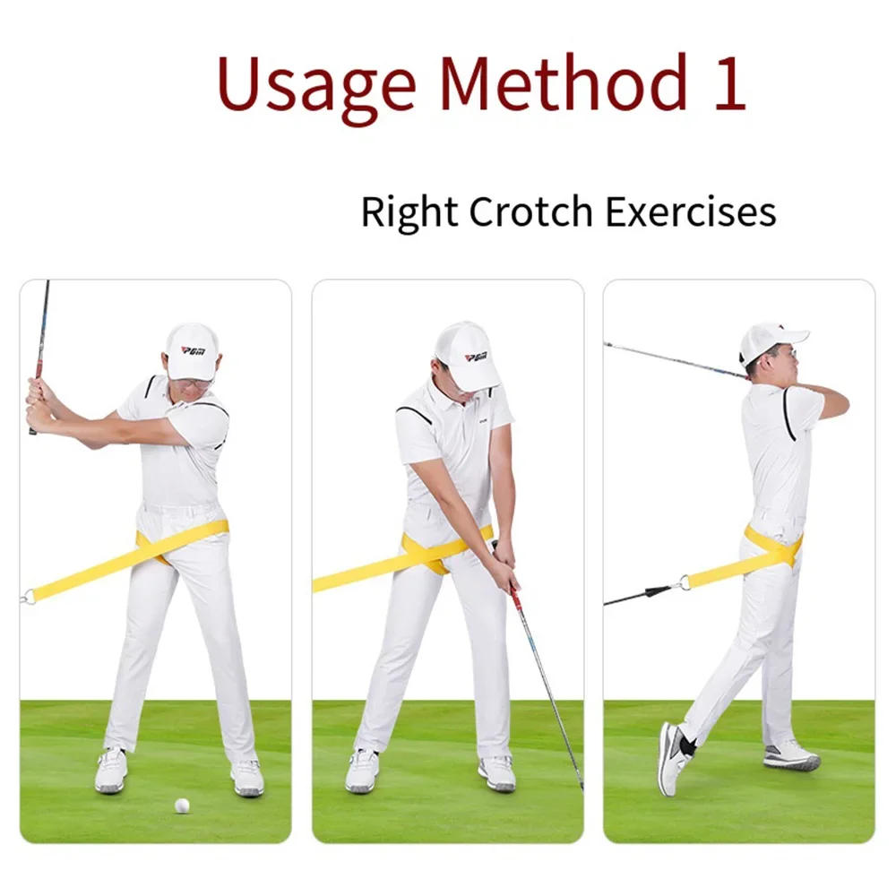 Description Picture 3 of itemPGM Golf Swing Twist Training Band Improves Explosive Power Exercises HL014 Physical Fitness Pull Rope Strengthens Balance
