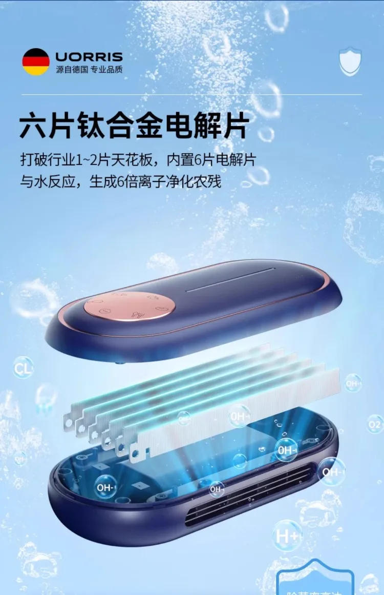 Description Picture 5 of itemUSB Oursay Fruit Veggie Washer Wireless Remove Pesticide Kill Bacteria Purify Food Automatic Home Appliance AB