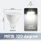120 degrees 6000K