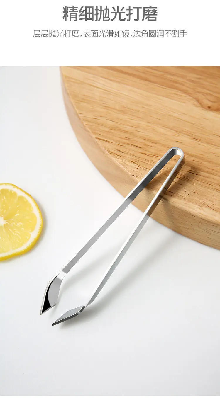 Description Picture 6 of item1pcs 430 Stainless Steel Fish Bone Tweezers Pincer Clip Puller Remover Tongs Fish Bone Plucking Clamp Kitchen Gadgets Tools