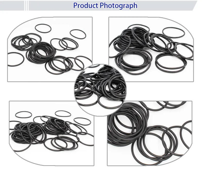 Description Picture 4 of item20 PCS / Lot Nitrile Rubber Black NBR 70A Thickness CS 2.5 OD 21/22/23/24/25/26/27/28/29/30*2.5mm O Ring Gasket Oil Waterproof