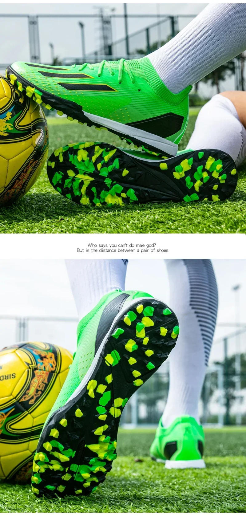 Description Picture 5 of itemTF/FG Original Men Soccer Shoes Top Quality Professional Football Field Boots Matches Football Shoes For Practical Cross-Border