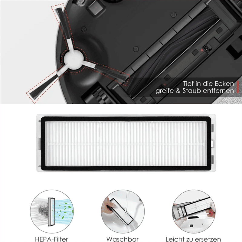 Description Picture 4 of itemB64B-Replacement Parts Set For Dreame D10 Plus Gen 2 Robot Vacuum Cleaner Accessories