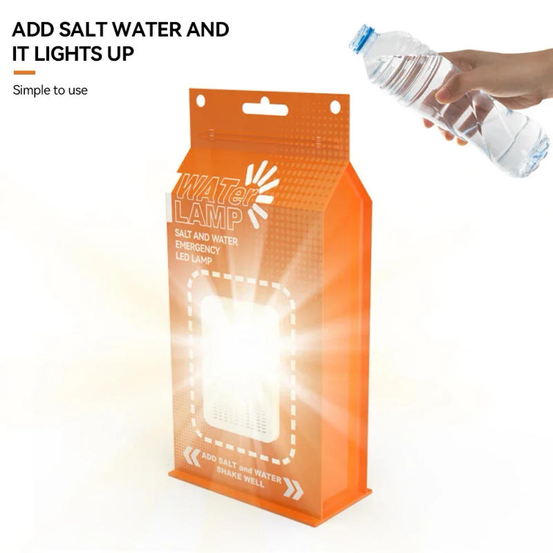 Description Picture 4 of itemPortable Salt Water LED Lamp 50 LM Brine Camping Light Last Up To 200H Night Light No Charging for Outdoor Camping Night Fishing